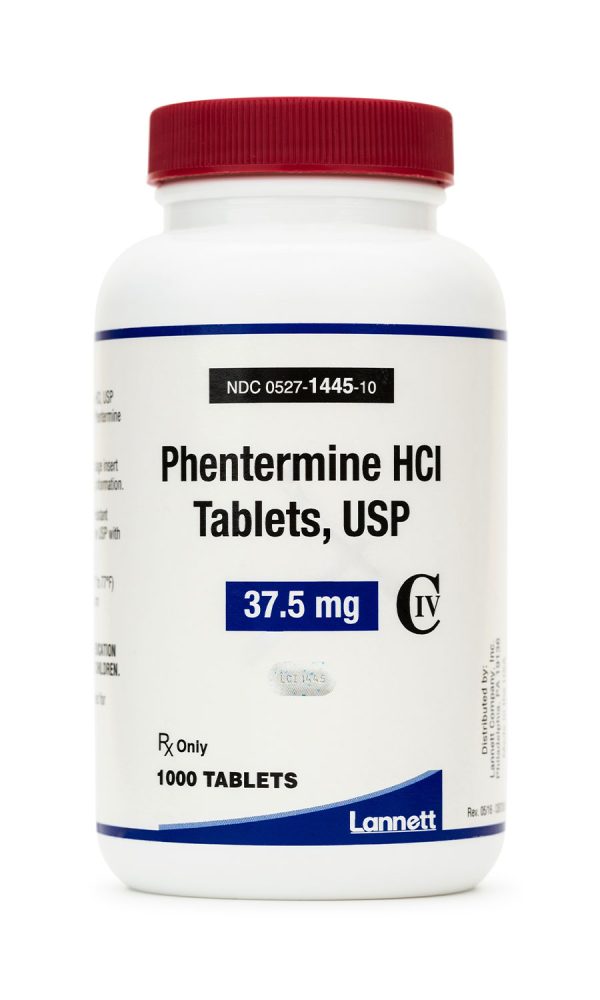 Buy Phentermine 37.5mg appetite suppressant online from EU