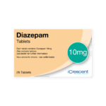 Diazepam 10mg Crescent Pharma UK blister pack