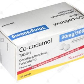 Buy Co-codamol 30/500 Codeine Paracetamol Online from UK & EU
