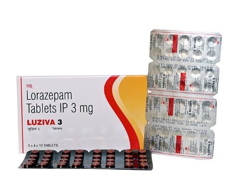 Buy Lorazepam 3mg Strong Anxiety Relief Online UK