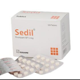 Sedil 5 mg is a diazepam medicine, and the manufacturer’s official information confirms that each Sedil tablet contains diazepam BP 5 mg